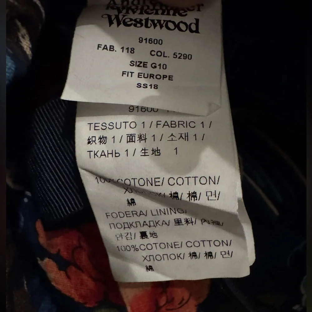 Vivienne Westwood Plaid Corset Blouse - Picture 9 of 12